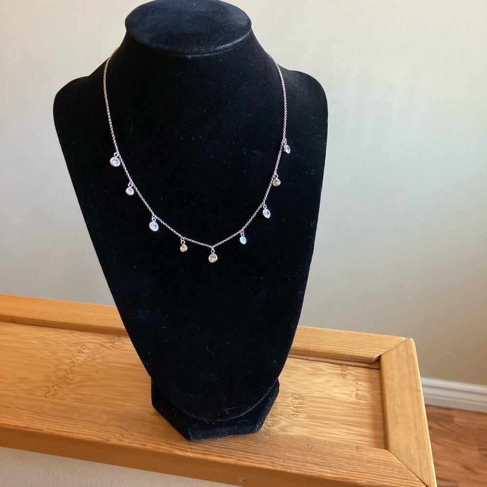 KATE SPADE SPARKLING CRYSTAL NECKLACE NWT & DUST BAG VALENTINES DAY GIFT